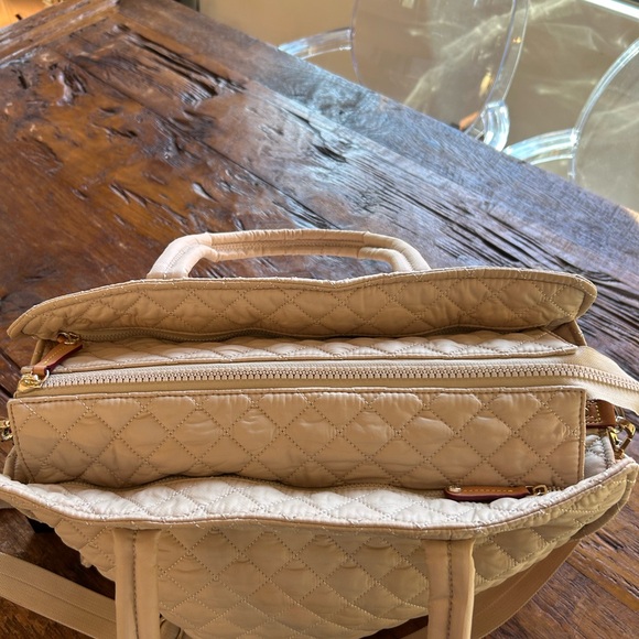 MZ Wallace Large Box Tote Buff color - Picture 3 of 7